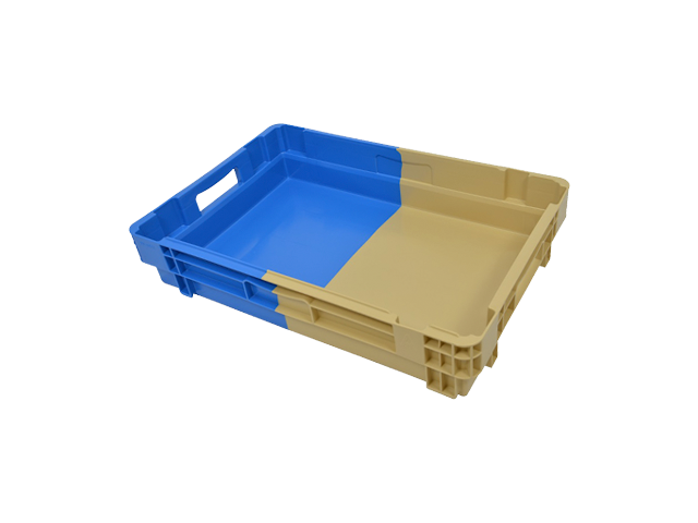 Cubeta apilable y encajable bicolor 01PV6412BC