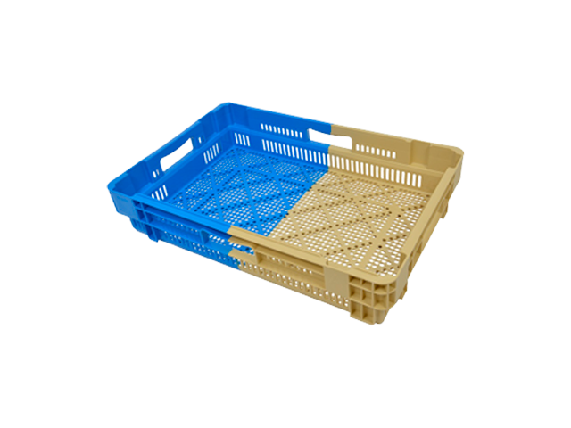 Cubeta apilable y encajable bicolor 01PV6412BP
